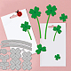 Saint Patrick's Day Stanzschablonen aus Kohlenstoffstahl DIY-WH0309-1610-3