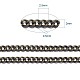 Brass Twisted Chains X-CHC-S095-AB-NF-3