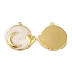 Real 18K Gold Plated 304 Stainless Steel Pendants STAS-A084-25G-05-1