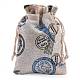 Borse con coulisse in lino&nbsp;CON-PW0001-078A-13-4