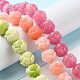 Carved Synthetic Coral Beads CORA-R021-07-2