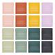 Nbeads 16pcs 8 colores bolsas de almacenamiento de joyería de cuero de imitación ABAG-NB0001-99-7