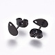 Accessoires de puces d'oreilles en 304 acier inoxydable STAS-O119-11B-B-2