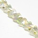 Electroplate Crystal Glass Butterfly Beads Strands EGLA-F041-A10-1