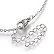 304 Stainless Steel Pendant Necklaces NJEW-O108-12P-3