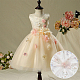 Blumenmuster-Polyesterstoffe&nbsp;DIY-WH0622-079-7