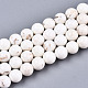 Natural Magnesite Beads Strands X-G-S373-003-6mm-1