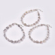 Braguilles en perles de labradorite naturelles BJEW-F405-A06-1