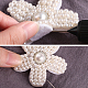 Appliques en perles d'imitation acrylique DIY-WH0320-14-6