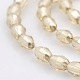 Pearl Luster Plated Glass Faceted Rice Beads Strands GLAA-A030A-PL01-1