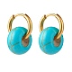 Synthetic Turquoise Chip Beads Jewelry Set SJEW-JS01223-03-7