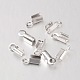 Rhodium Plated Sterling Silver End Tips H160A-P-1