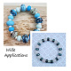 Craftdady 300Pcs 10 Style Natural Gemstone Beads G-CD0001-03-7