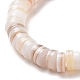 Eau douce naturelle de coquillage perles brins X-SHEL-G011-09-A02-4
