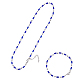Unicraftale 304 Edelstahl Perlen Armbänder & Halsketten Sets SJEW-UN0001-03P-1