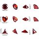 Cubic Zirconia Pointed Back Cabochons ZIRC-PH0002-08-2