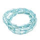 Electroplated Opaque Glass Beads Strands EGLA-L015-FR-B18-01-3
