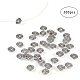 PandaHall 200pcs Disc Spacer Beads Tibetan Alloy Antique Silver Flat Round Jewelry Spacers for Bracelet Jewelry Making TIBEB-PH0004-56-3