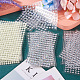16 foglio 4104 pezzi di adesivi in perla imitazione acrilica e adesivi con gemme di strass acrilici DIY-TA0004-56-6