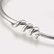 201 Stainless Steel Cuff Bracelets STAS-K182-19P-3