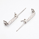 Pin de hierro broche de espalda barra fornituras IFIN-K037-02-P-3