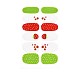 Avocados & Erdbeeren & Blumen Full Cover Nail Art Sticker MRMJ-T109-WSZ639-1