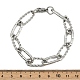 Браслеты-цепочки из нержавеющей стали 304 для женщин и мужчин BJEW-Z143-24P-5