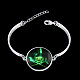 Sorcière de halloween bracelets lumineux BJEW-BB14746-2
