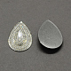 Teardrop Resin Cabochons CRES-R125A-129-1