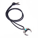 Alloy Pendant Necklaces NJEW-F235-10AS-3