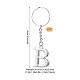 Porte-clés en alliage&nbsp;KEYC-TADJ0001-11B-3