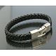 Imitation Leather Braided Bracelets X-BJEW-B013-2-1