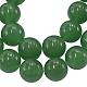Chapelets de perles de jade teintes naturelles X-JBR10-10mm-1