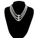 Messingkastenketten mehrsträngige Halsketten NJEW-C040-01A-2