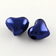 ABS Plastic Imitation Pearl Heart Beads MACR-S262-A65-1