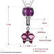 925 Sterling Silver Pendant Necklaces NJEW-BB18226-3
