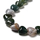 Natural Indian Agate Beads Strands G-B022-08B-4