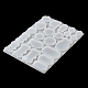 Stampi in silicone per ciondoli fai da te rotondi piatti per ossa/pesci/piatti DIY-G099-02A-5