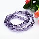 Faceted Flat Round Imitation Austrian Crystal Bead Strands G-M193-10mm-26A-2