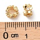 Perles de zircone cubique micro pave en Laiton KK-P239-31B-G-3