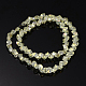 Full Rainbow Plated Diamond Shape Glass Bead Strands EGLA-J100-FR01-2