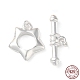 925 Sterling Silver Toggle Clasps STER-D005-06S-1