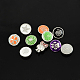 Mixed Styles Zinc Alloy Jewelry Snap Buttons X-ALRI-S013-1