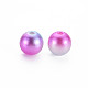 Perles en acrylique de perle d'imitation MACR-Q222-01C-10mm-2
