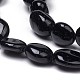 Natürliche schwarze Turmalin Perlen Stränge X-G-L493-51-2