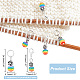 arricraft 100 Pcs Pride Beads Stitch Markers AJEW-AR0001-47-2