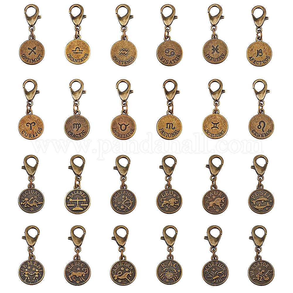 Porte-clés en alliage de style tibétain en gros pour création de bijoux Porte-clés en alliage de style tibétain en gros pour création de bijoux
