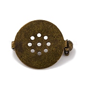 Латунная фурнитура для броши KK-D266-01AB