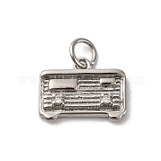 Латунные микро проложить кубического циркония подвески KK-P308-35P
