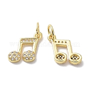 Латунные микро проложить кубического циркония подвески KK-R148-03G